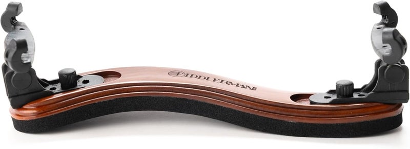 Fiddlerman Wood Violin Shoulder Rest for 1/2 and 1/4 with Collapsible and Height Adjustable Feet - Image 3